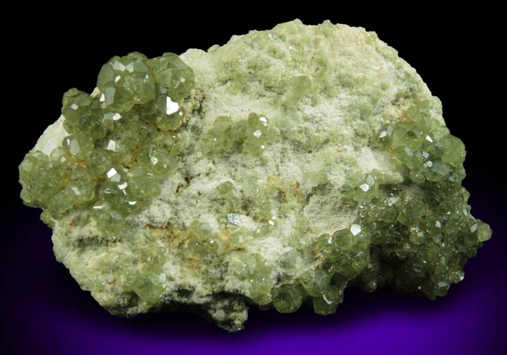 Andradite var. Demantoid Garnet from Antetezambato, Ambanja, Antsiranana Province, Madagascar