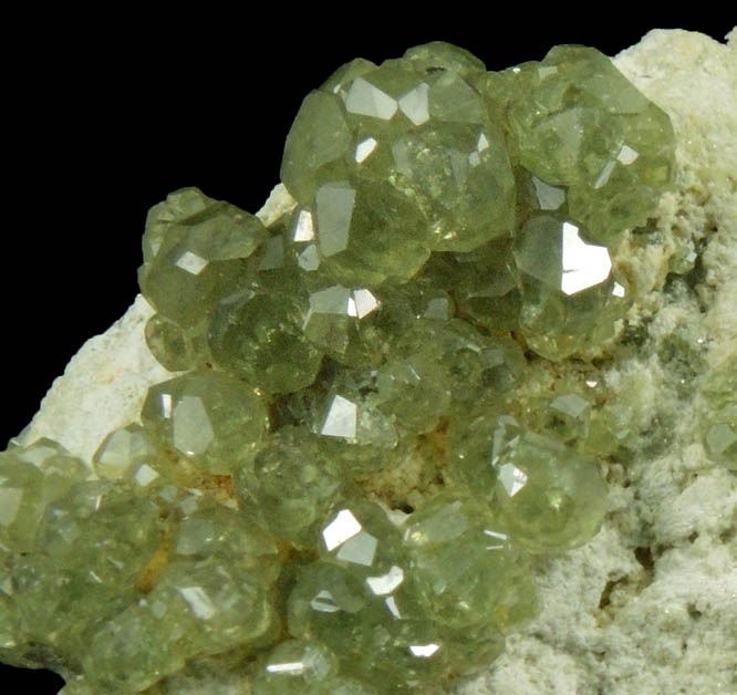 Andradite var. Demantoid Garnet from Antetezambato, Ambanja, Antsiranana Province, Madagascar