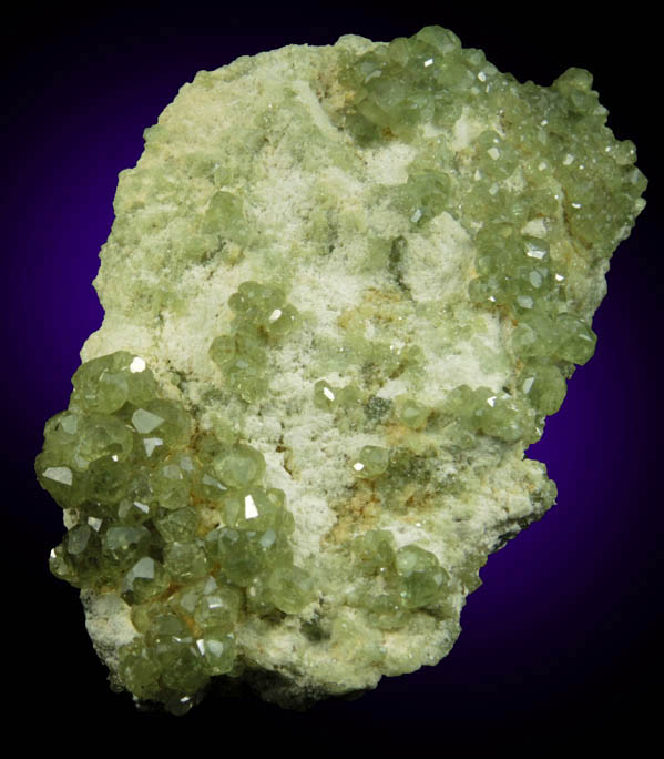 Andradite var. Demantoid Garnet from Antetezambato, Ambanja, Antsiranana Province, Madagascar