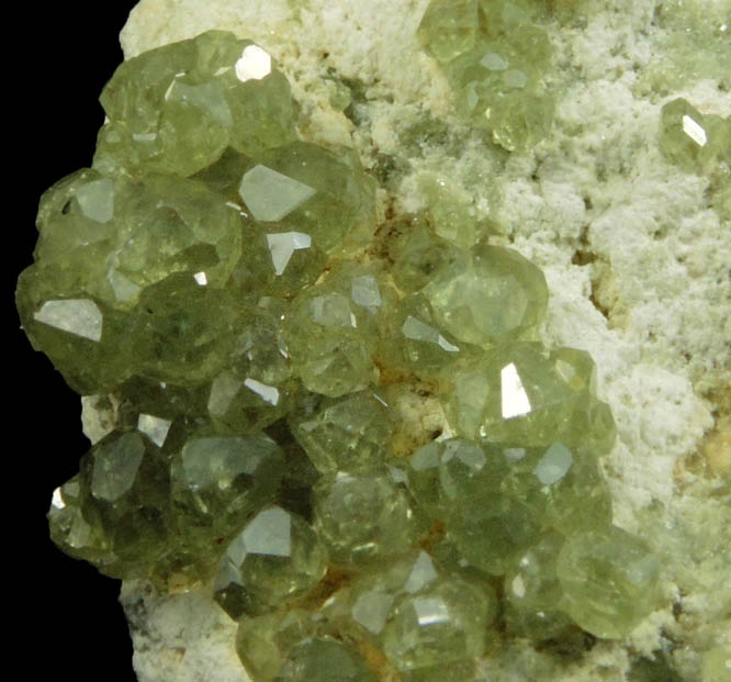 Andradite var. Demantoid Garnet from Antetezambato, Ambanja, Antsiranana Province, Madagascar