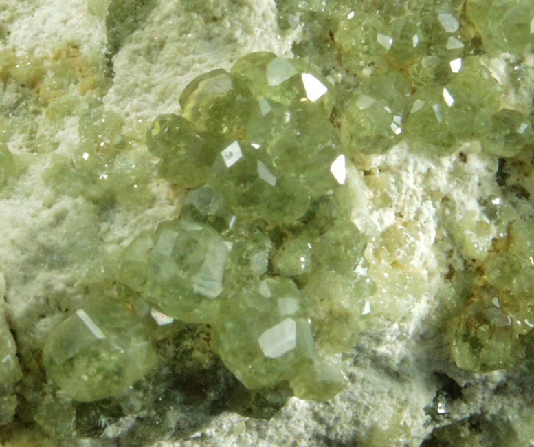 Andradite var. Demantoid Garnet from Antetezambato, Ambanja, Antsiranana Province, Madagascar