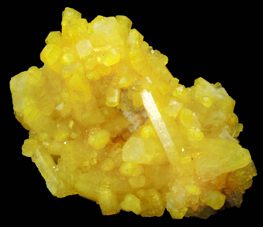 Ettringite from Wessels Mine, Kalahari Manganese Field, Northern Cape Province, South Africa