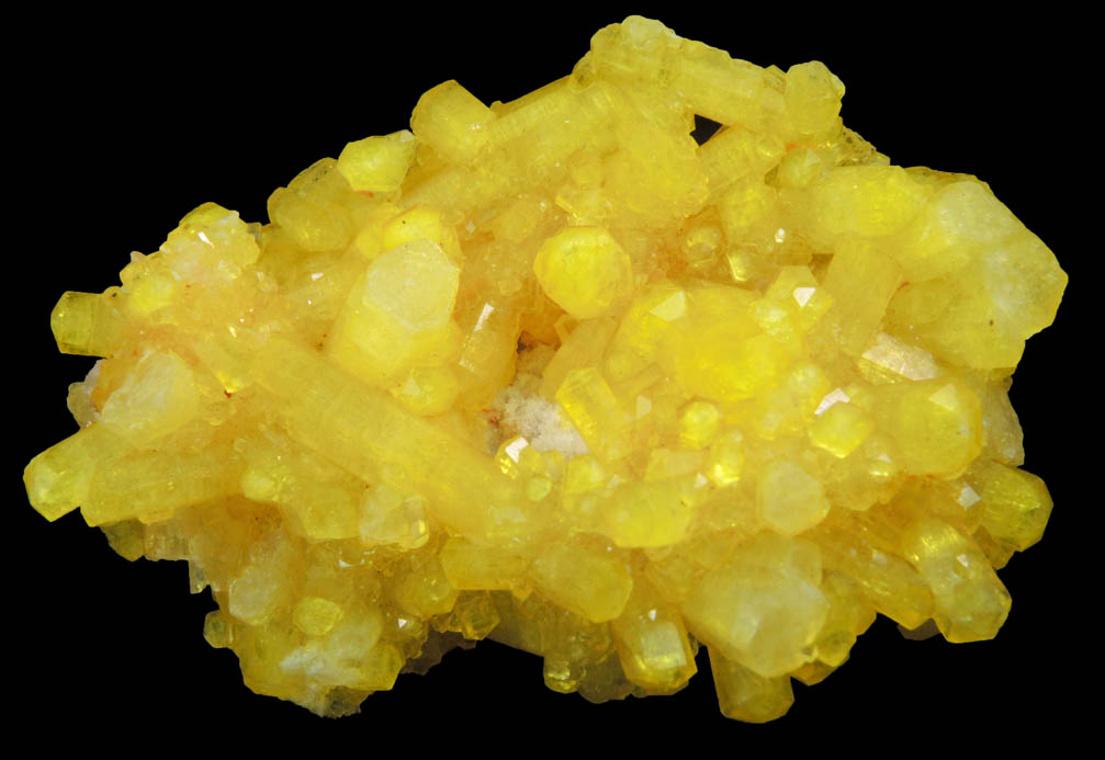 Ettringite from Wessels Mine, Kalahari Manganese Field, Northern Cape Province, South Africa