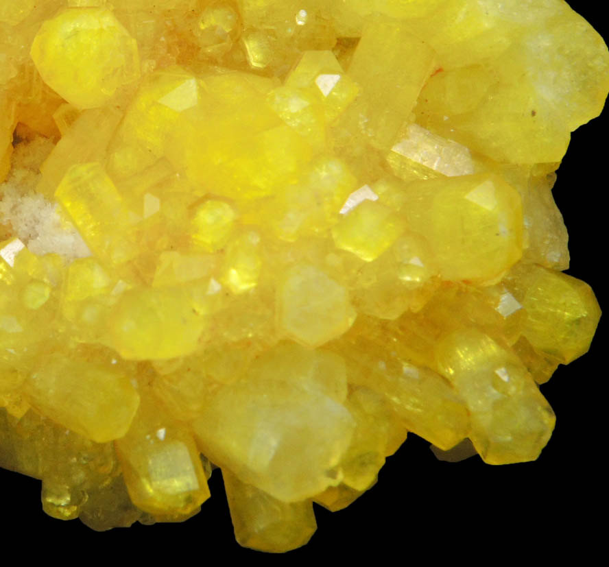 Ettringite from Wessels Mine, Kalahari Manganese Field, Northern Cape Province, South Africa