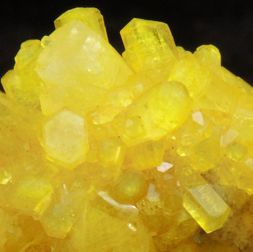 Ettringite from Wessels Mine, Kalahari Manganese Field, Northern Cape Province, South Africa