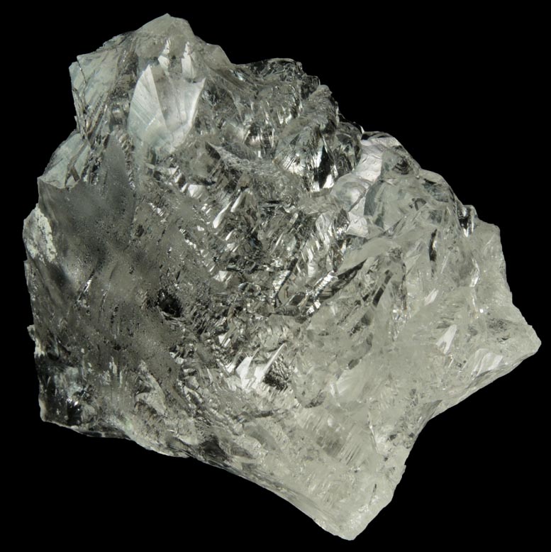 Quartz (complexly etched crystal) from Arondu, Basha Valley, Baltistan, Gilgit-Baltistan, Pakistan