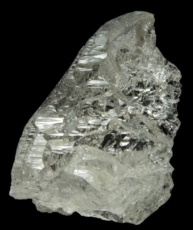 Quartz (complexly etched crystal) from Arondu, Basha Valley, Baltistan, Gilgit-Baltistan, Pakistan