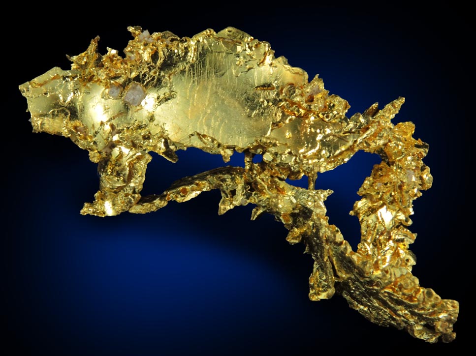 Gold from Red Ledge Mine, Washington District, Nevada County, California