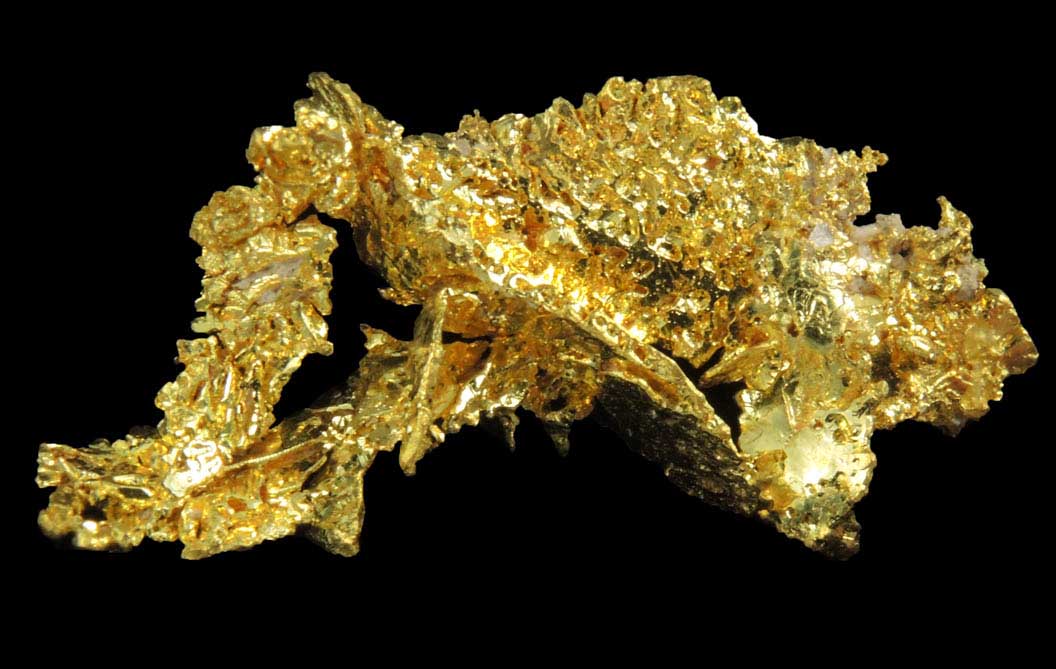 Gold from Red Ledge Mine, Washington District, Nevada County, California