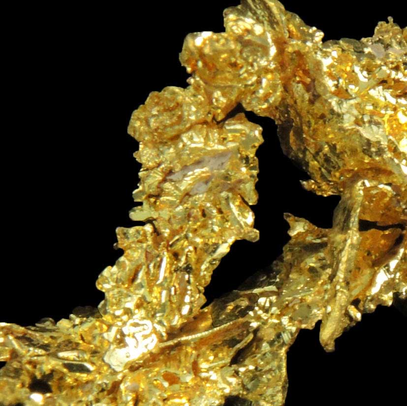 Gold from Red Ledge Mine, Washington District, Nevada County, California