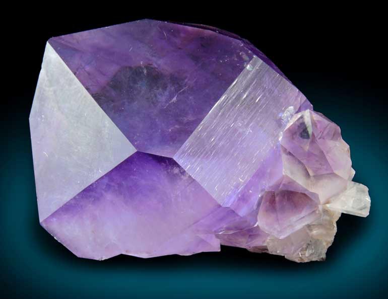 Quartz var. Amethyst Quartz from Jackson's Crossroads, Wilkes County, Georgia