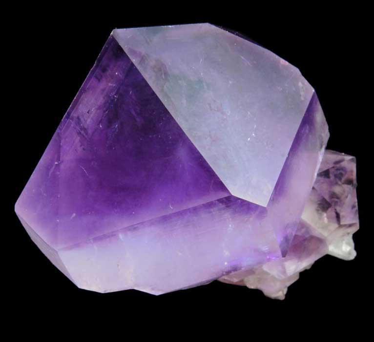 Quartz var. Amethyst Quartz from Jackson's Crossroads, Wilkes County, Georgia