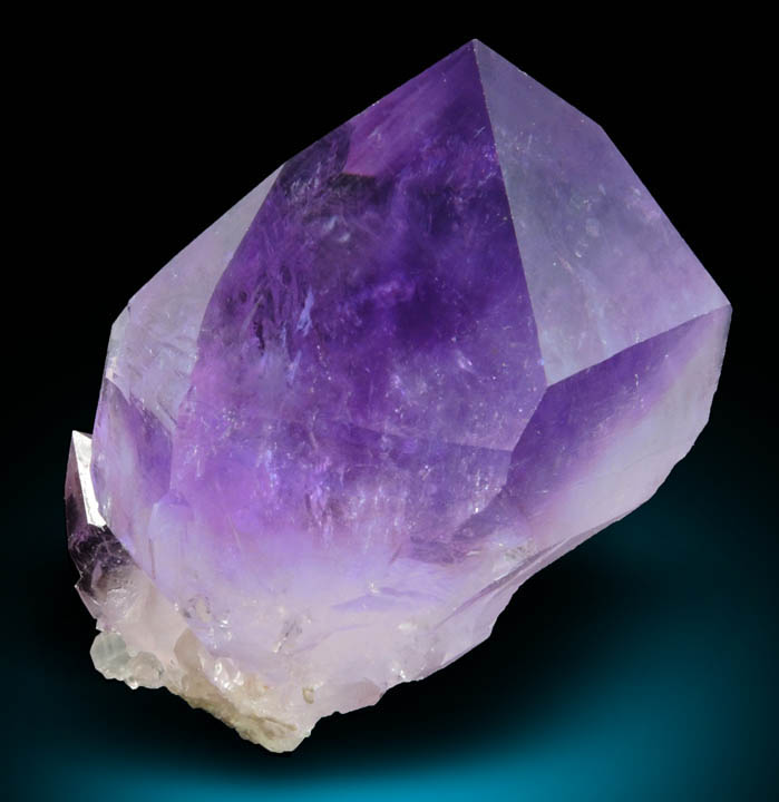 Quartz var. Amethyst Quartz from Jackson's Crossroads, Wilkes County, Georgia