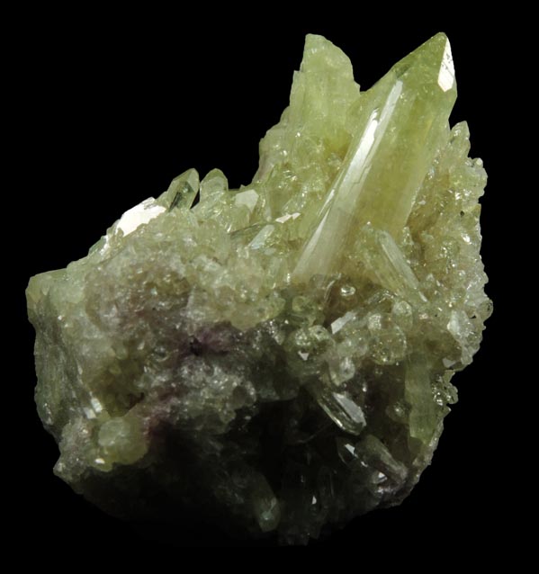 Vesuvianite from Jeffrey Mine, Asbestos, Qubec, Canada