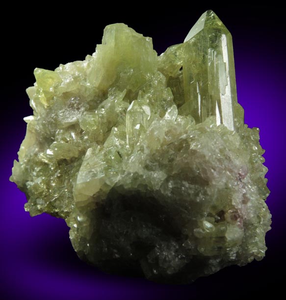 Vesuvianite from Jeffrey Mine, Asbestos, Qubec, Canada