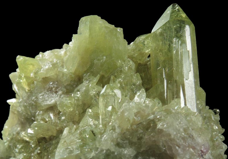 Vesuvianite from Jeffrey Mine, Asbestos, Qubec, Canada