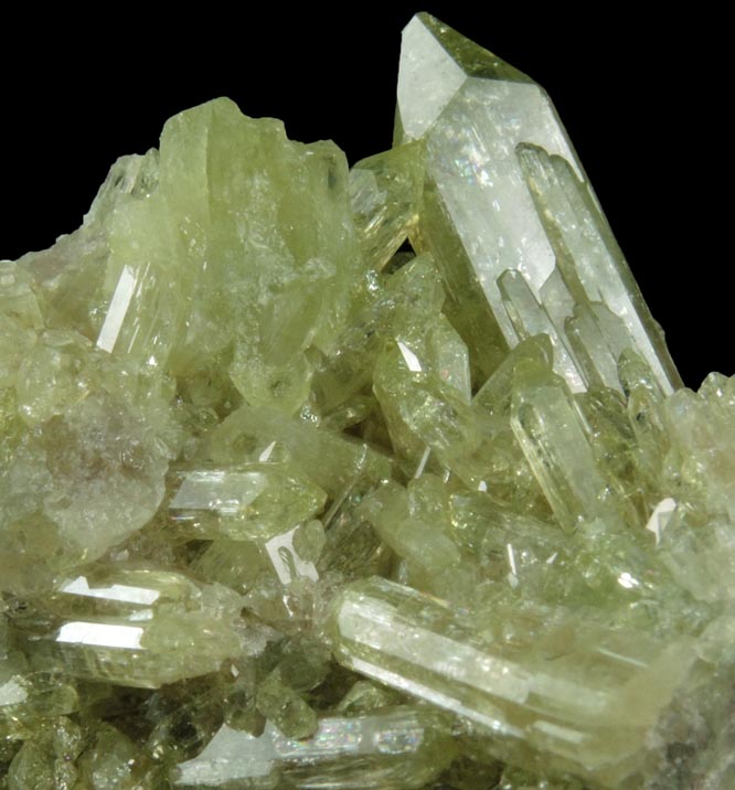 Vesuvianite from Jeffrey Mine, Asbestos, Qubec, Canada