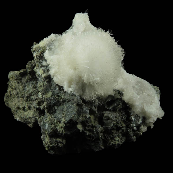 Natrolite over Apophyllite from Millington Quarry, Bernards Township, Somerset County, New Jersey