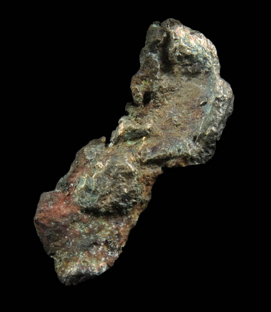 Silver and Copper var. Half-breed from Keweenaw Peninsula Copper District, Michigan