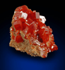 Vanadinite from Mibladen, Haute Moulouya Basin, Zeida-Aouli-Mibladen belt, Midelt Province, Morocco