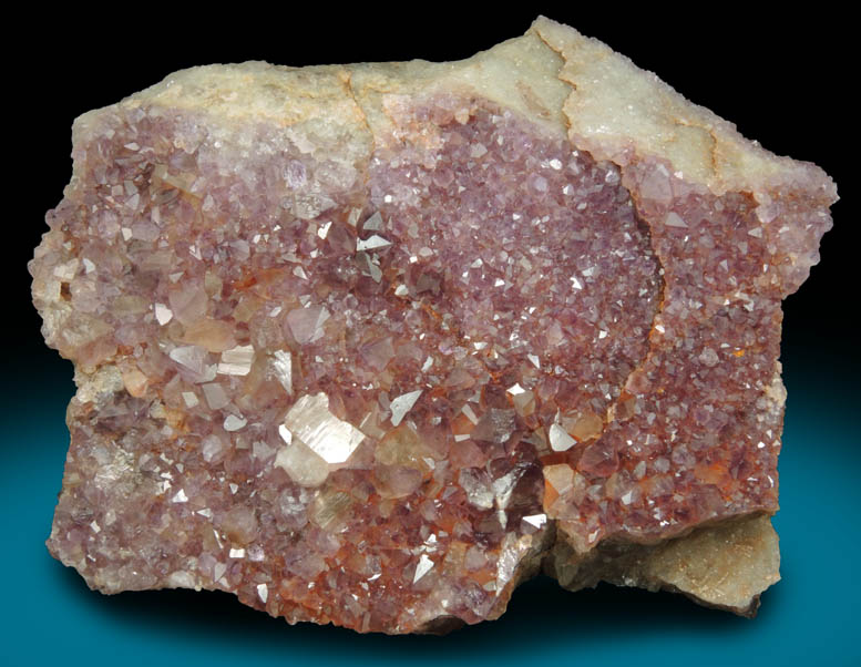 Quartz var. Amethyst-Citrine Quartz from Pearl Station, Thunder Bay District, Ontario, Canada