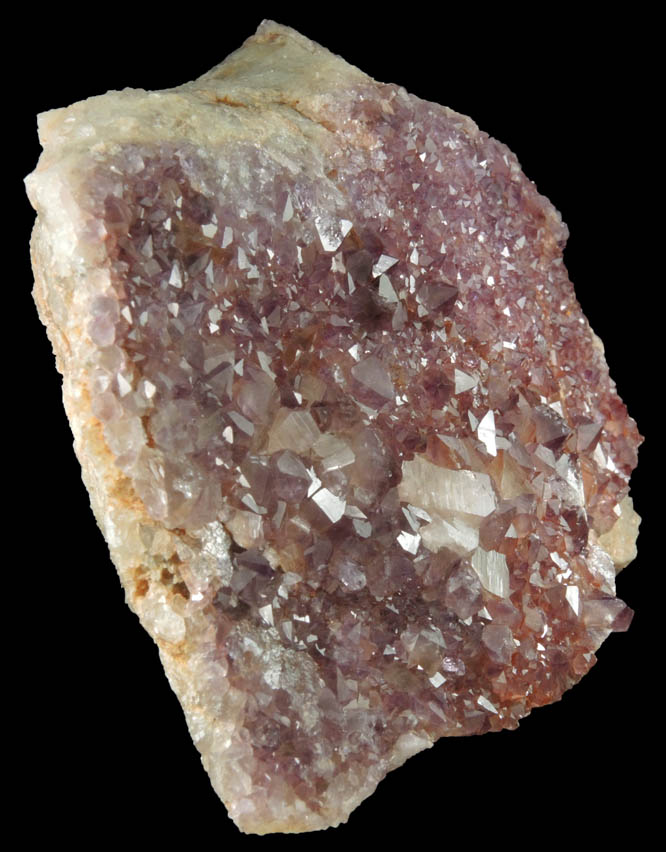 Quartz var. Amethyst-Citrine Quartz from Pearl Station, Thunder Bay District, Ontario, Canada