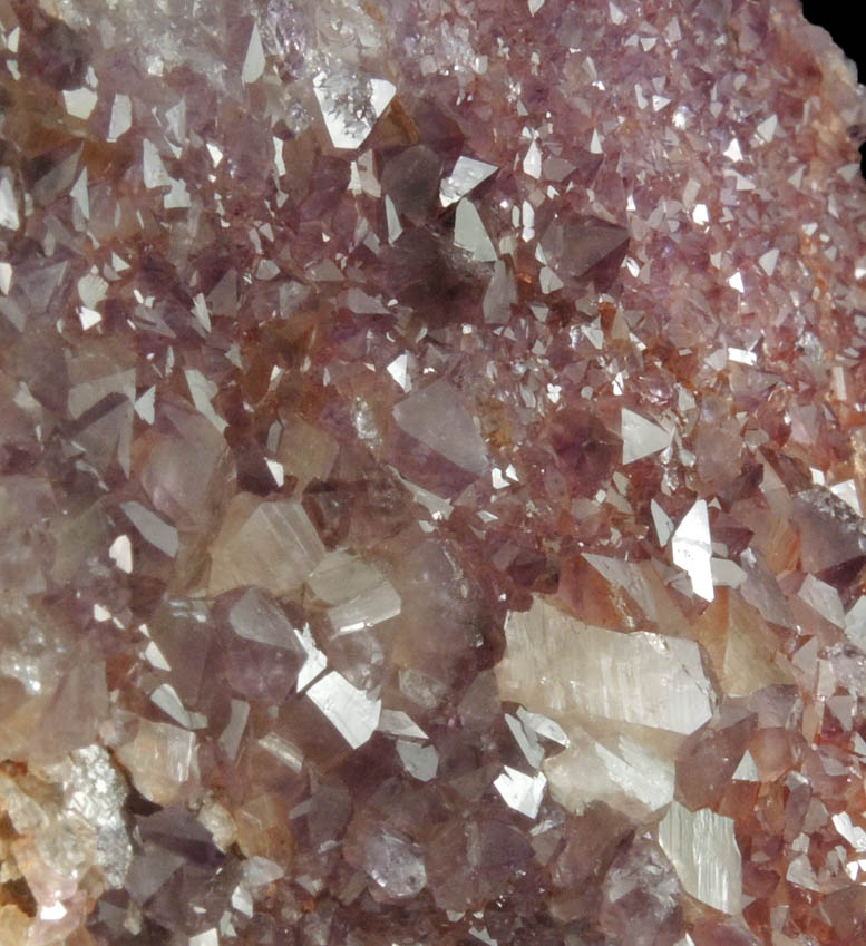 Quartz var. Amethyst-Citrine Quartz from Pearl Station, Thunder Bay District, Ontario, Canada