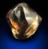 Diamond (3.85 carat gem-grade cuttable brown irregular rough diamond) from Damtshaa Mine, near Orapa, Botswana
