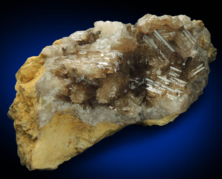 Cerussite from Zhairem, Karaganda Oblast', Kazakhstan