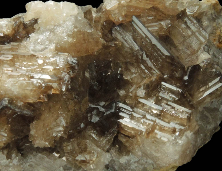 Cerussite from Zhairem, Karaganda Oblast', Kazakhstan