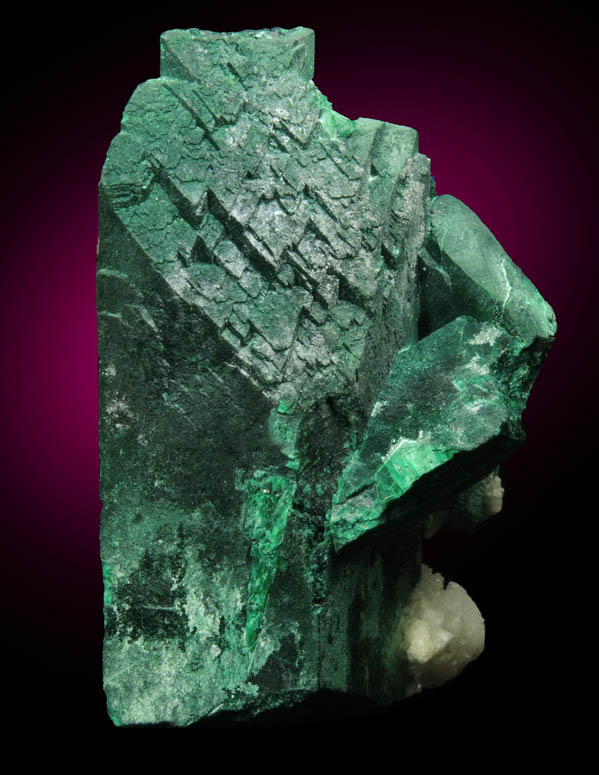 Malachite pseudomorphs after Azurite from Tsumeb Mine, 1st Oxide Zone, Otavi-Bergland District, Oshikoto, Namibia