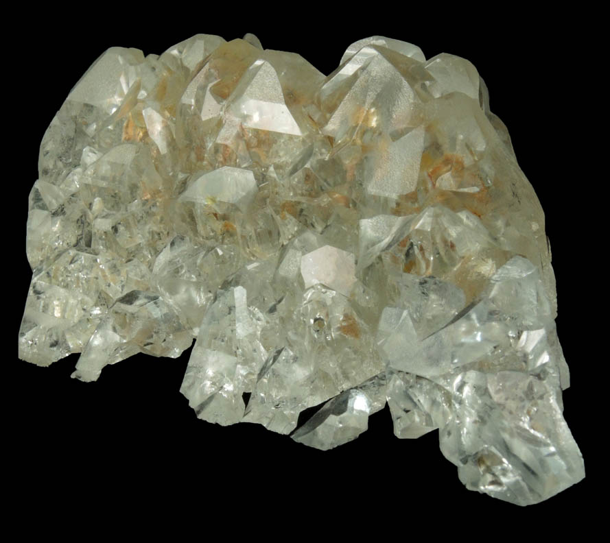 Topaz (unusual compound gem-grade crystal) from Mimoso do Sul, Esprito Santo, Brazil
