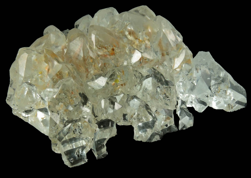 Topaz (unusual compound gem-grade crystal) from Mimoso do Sul, Esprito Santo, Brazil