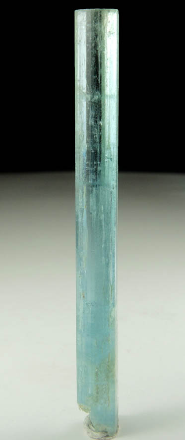 Beryl var. Aquamarine (doubly terminated crystal) from Doi Ty Mine, Thuong Xuan District, Thanh Ha Province, Vietnam