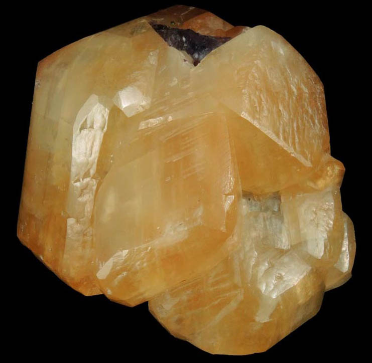 Calcite with Fluorite from Denton Mine, Harris Creek District, Hardin County, Illinois