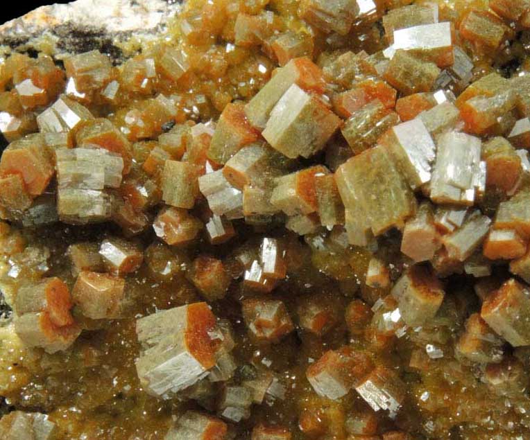 Vanadinite from Puzzler Mine, Castle Dome District, 58 km northeast of Yuma, Yuma County, Arizona