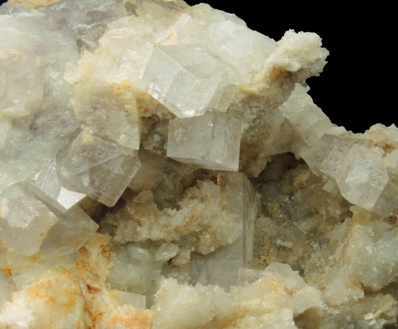 Barite and Quartz from Dean Mine, Battle Mountain, Lander County, Nevada