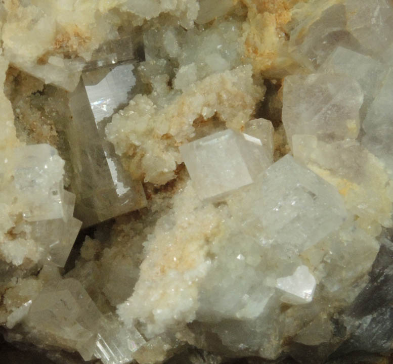 Barite and Quartz from Dean Mine, Battle Mountain, Lander County, Nevada