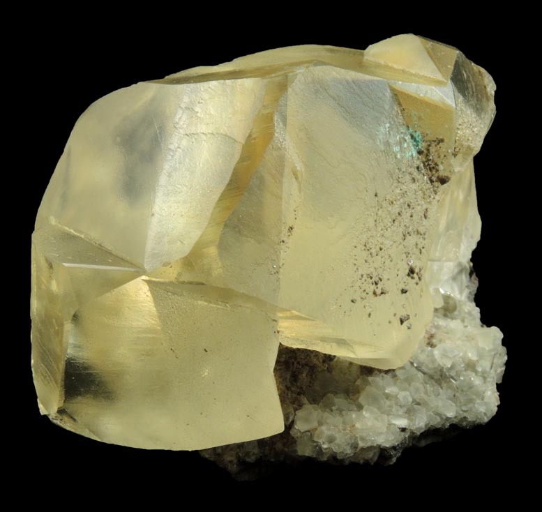 Calcite (interpenetrant-twinned) from Sokolovskiy-Sarbaiskiy Mine, Rudnyy, Kustanay Oblast, Kazakhstan