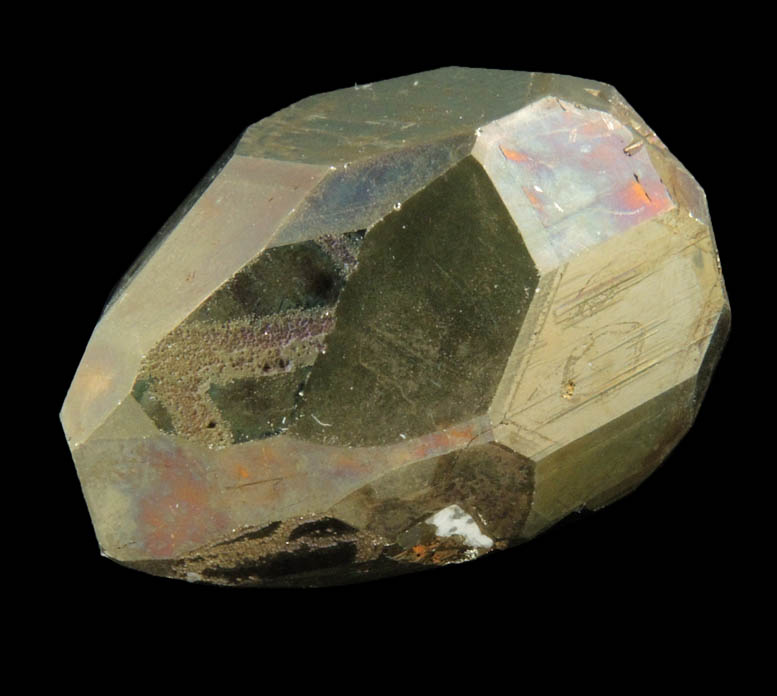 Pyrite (complex teardrop-shaped crystal) from Milpillas Mine, Cuitaca, Sonora, Mexico