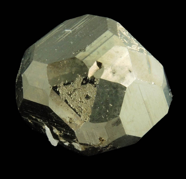 Pyrite (complex crystal form) from Milpillas Mine, Cuitaca, Sonora, Mexico