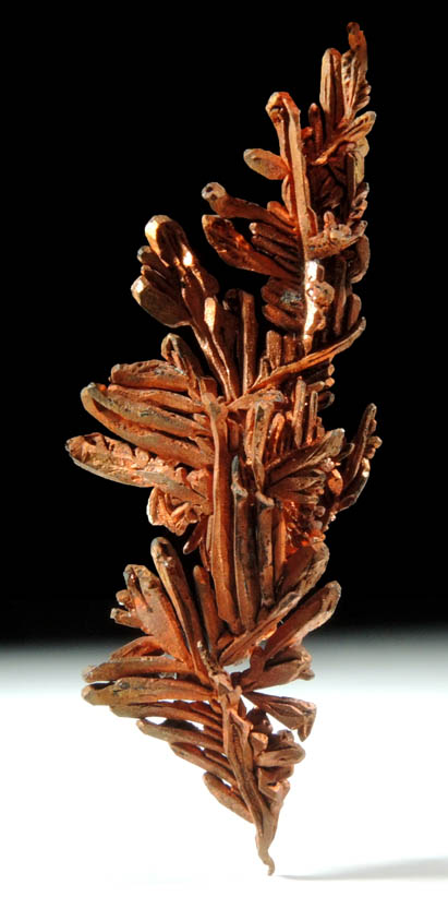 Copper (naturally crystallized native copper) from Onganja Mine, Seeis, Khomas, Namibia