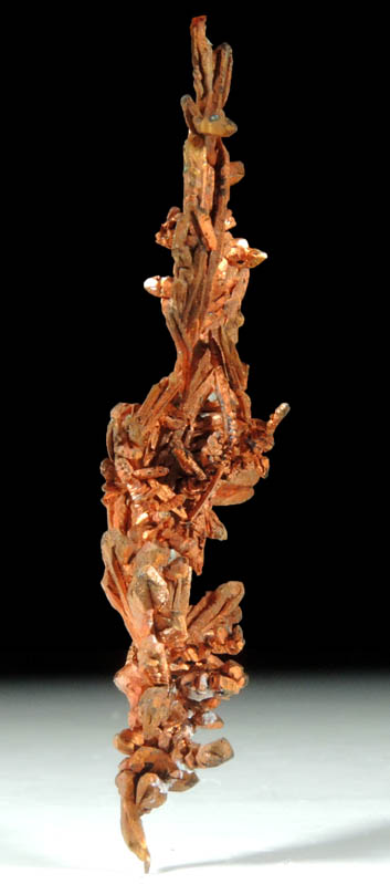 Copper (naturally crystallized native copper) from Onganja Mine, Seeis, Khomas, Namibia