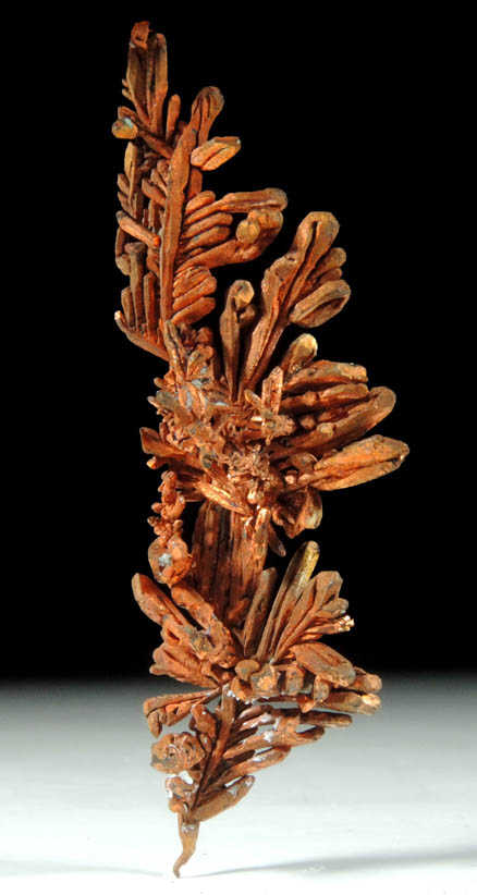 Copper (naturally crystallized native copper) from Onganja Mine, Seeis, Khomas, Namibia