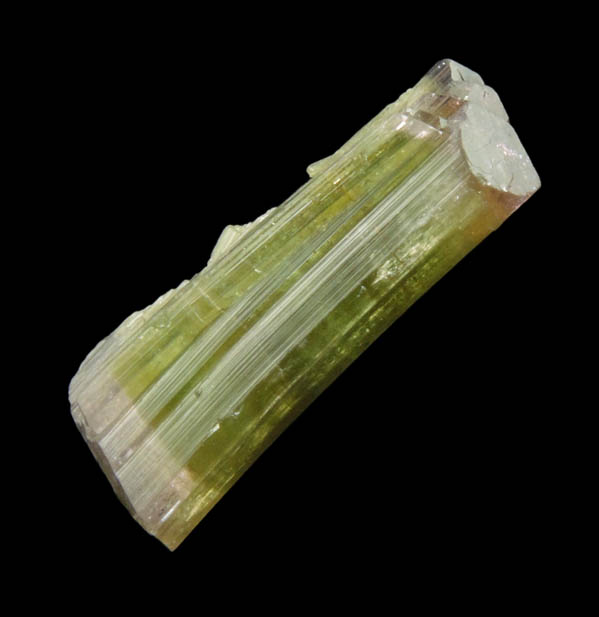 Elbaite Tourmaline (bi-colored) from Kamdesh District, Nuristan Province, Afghanistan