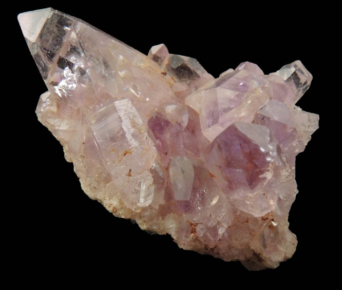 Quartz var. Amethyst Quartz from Piedra Parada, near Las Vigas, Tatatila, Veracruz, Mexico