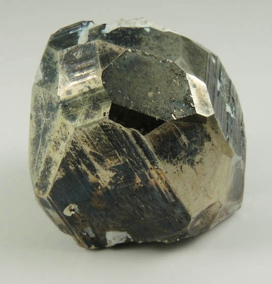 Pyrite with Chalcocite coating from Milpillas Mine, Cuitaca, Sonora, Mexico