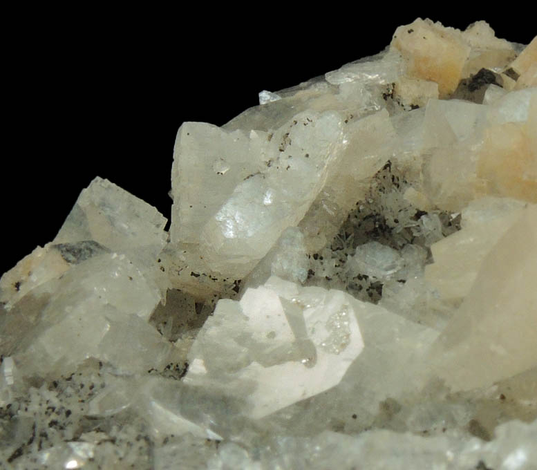 Chabazite on Heulandite with Chlorite-Chamosite from Prospect Park Quarry, Prospect Park, Passaic County, New Jersey