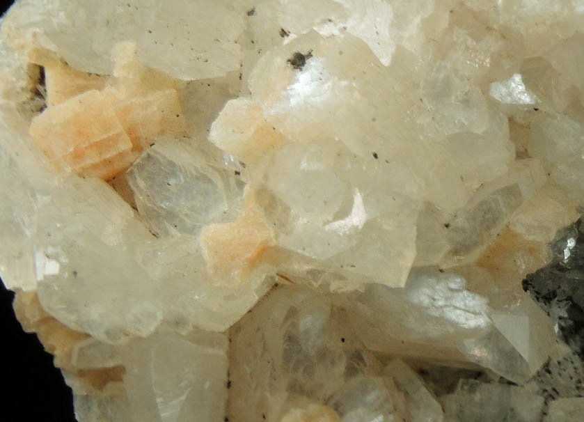 Chabazite on Heulandite with Chlorite-Chamosite from Prospect Park Quarry, Prospect Park, Passaic County, New Jersey