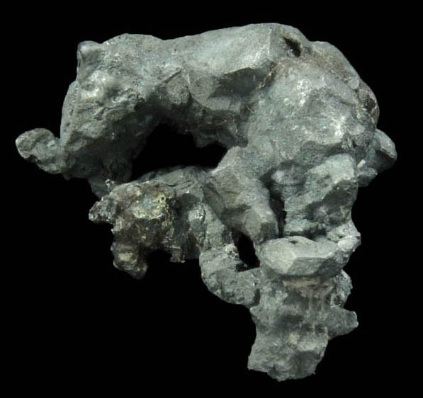 Acanthite from Xiaoqinggou, Datong, Shanxi, China